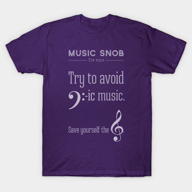 Bass-ic Music T-Shirt by ElizabethOwens